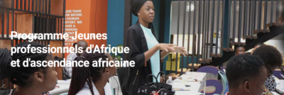 Programme Jeunes professionnels d'Afrique et d'ascendance africaine